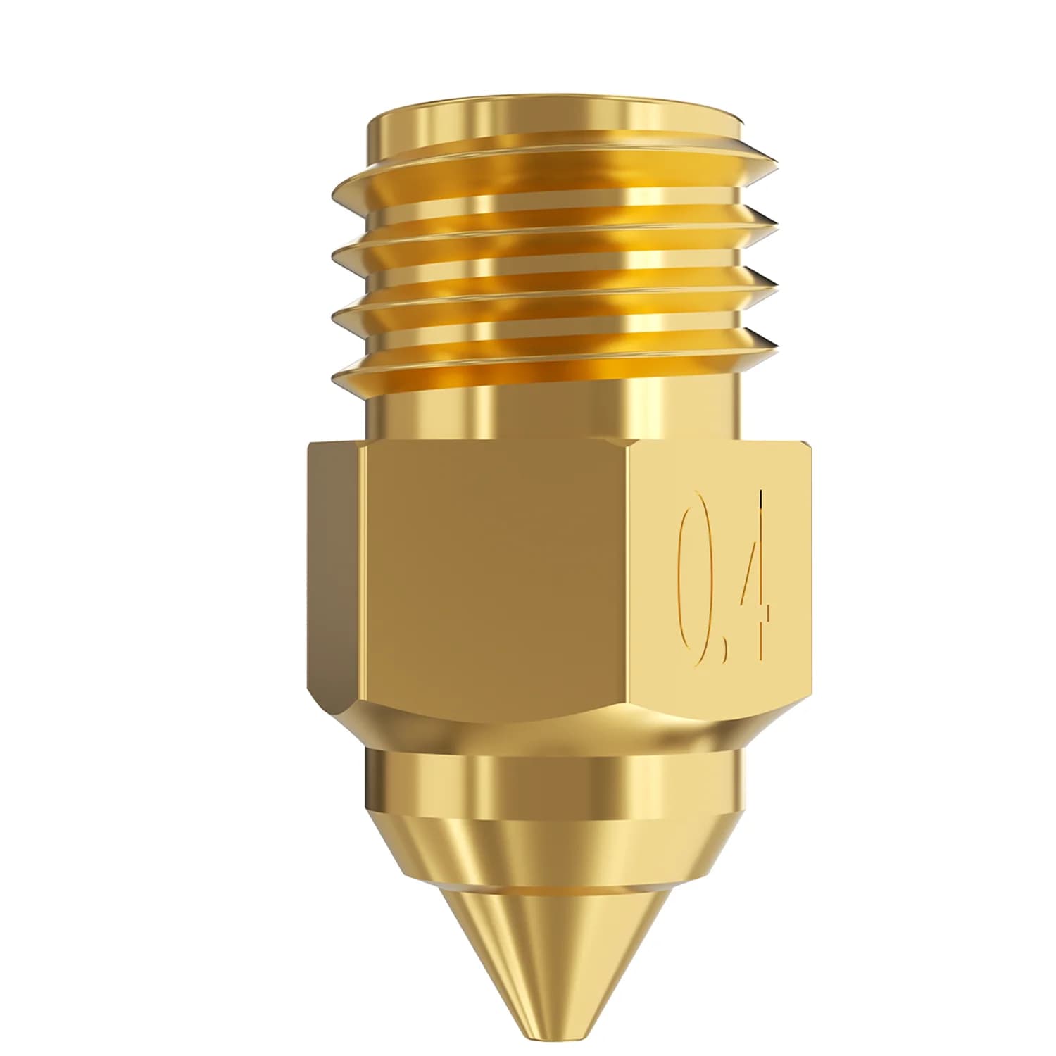 10pcs Ender-5 Max Brass Nozzle High Thermal Conductivity Hardness Less Clogging No Leakage For CREATITY Ender-5 Max 3D Printer
