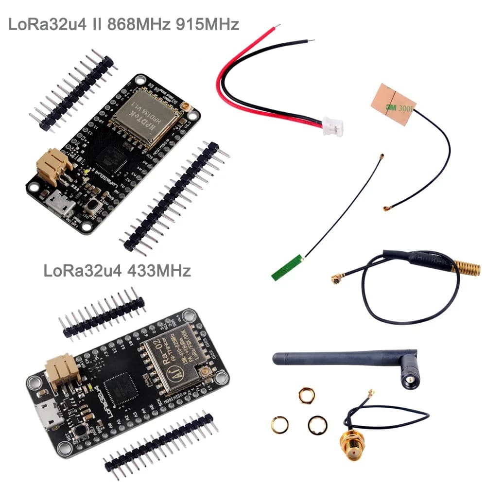 LoRa32u4 II Lora modulo scheda di sviluppo IOT LiPo SX1276 868MHz 915MHz 433MHz LoRa per Arduino