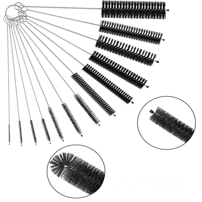 15/30 pieces tool brushes set of needles for cleaning carburetor for car and motorcycle brush for tools for dirty expulsion of stainless steel