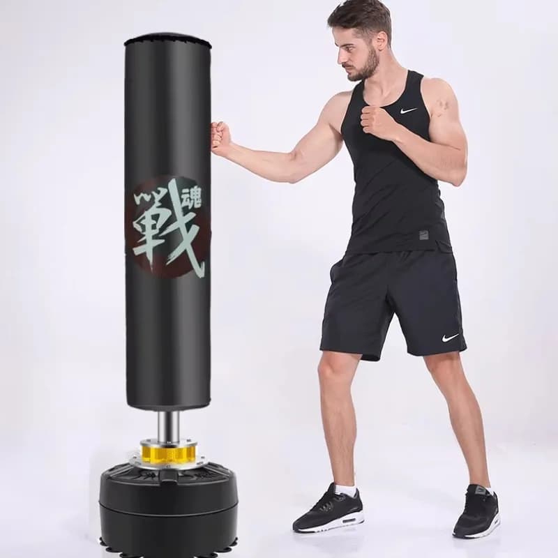 Sacco da Boxe Autoportante in PVC 2026 con Logo Personalizzato Stampato per Allenamento