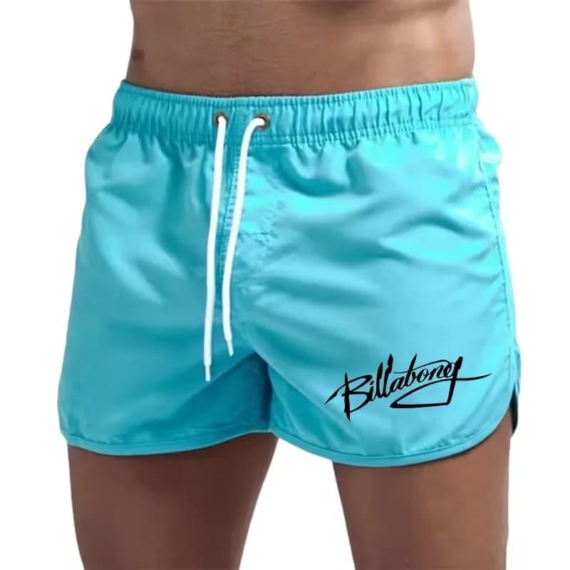 Summer beach shorts for training thin cycling shorts cool new fashionable sports shorts for men fitness breathable fast racing