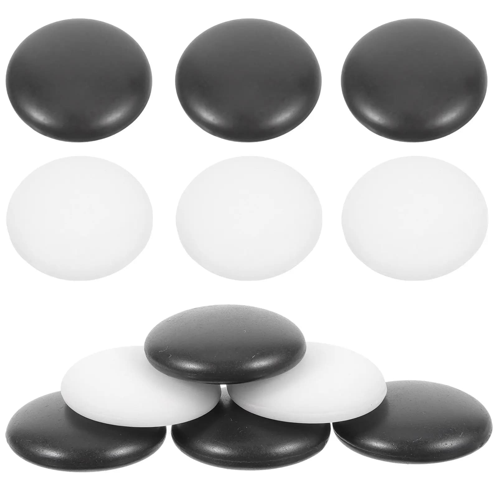 Set di 360 Pezzi per Go, Perline Piatte, Piccole Pedine per Scacchi, Gioco Educativo per Casa e Scuola, Set da Viaggio