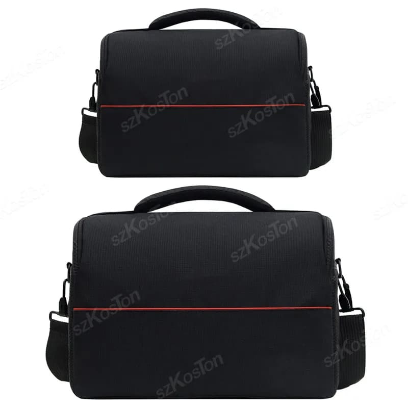 Borsa per fotocamera DSLR Borsa a tracolla moda impermeabile Custodia per videocamera per Canon Nikon Sony Custodia per obiettivo Borsa per foto fotografica