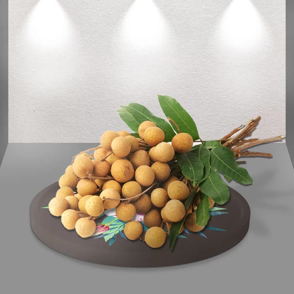 Stampo in Silicone per Vassoio Rotondo in Resina Epossidica, Stampo per Vassoio Portaoggetti Fai-da-Te, Porta Frutta, Snack e Dessert