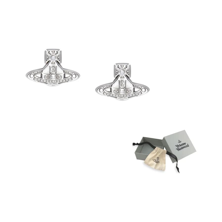Vivienne Westwood 925 Sterling Silver Earrings Women's Silver 6201015901P019P019