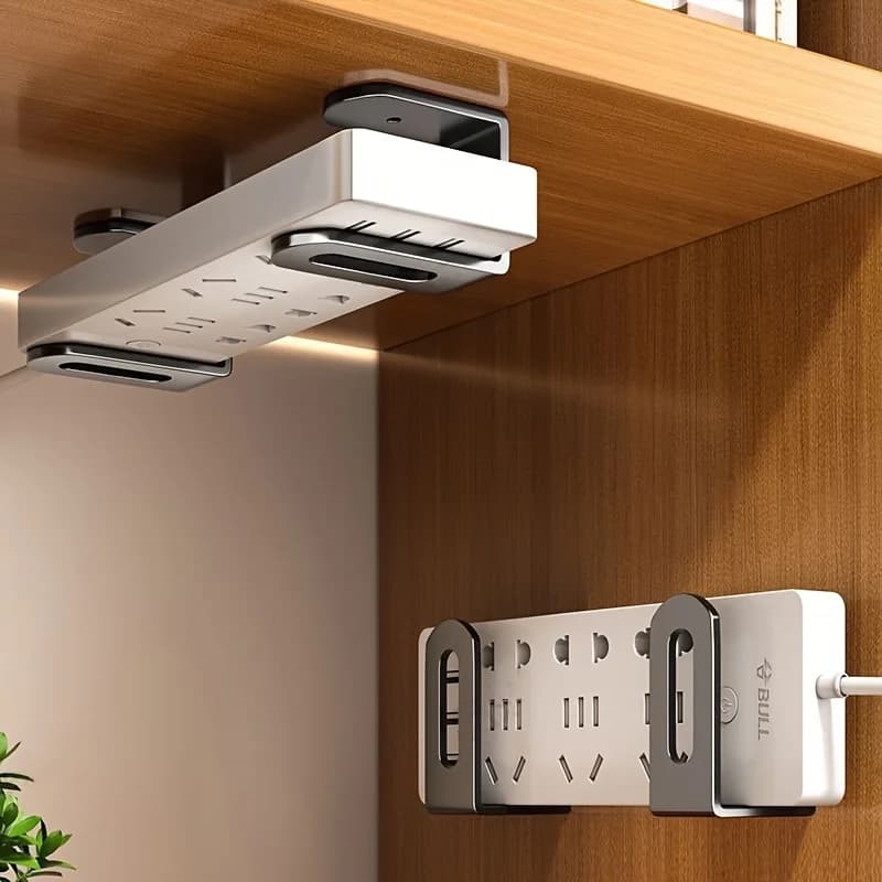 4/8pcs Wall-Mounted Storage Rack for Router Set-Top Box Cable Management Shelf,Space-Saving Multi-Functional Storage Rack