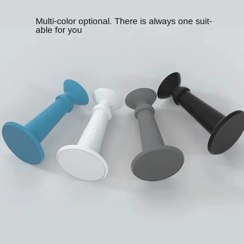 Silicone insonorizzato fai da te fermaporta buffer ventosa autoadesiva dispositivo di fissaggio maniglia per porta del bagno pad anticollisione