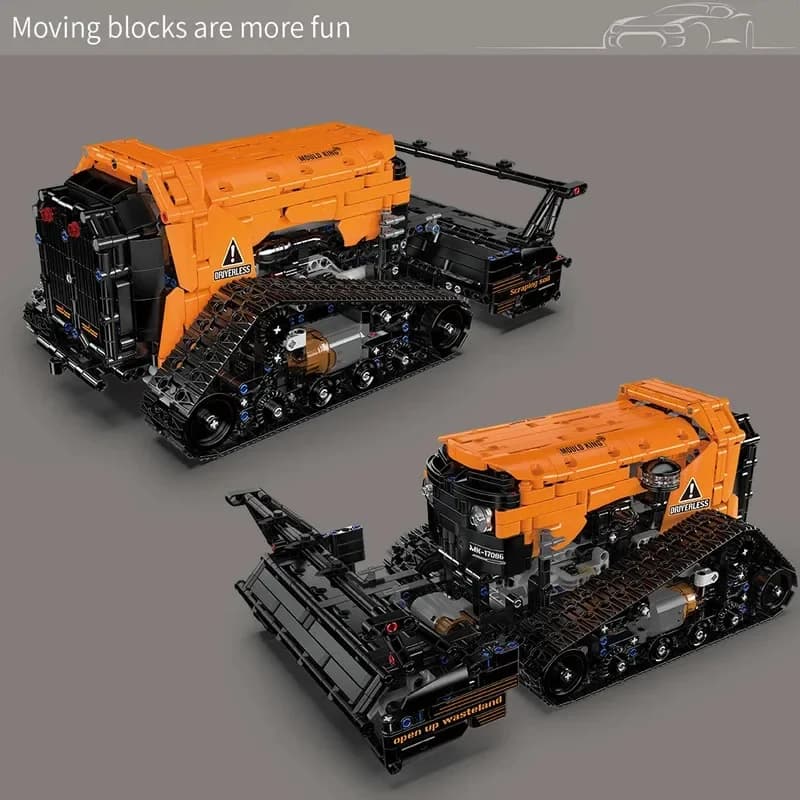 Mould King 17086 Modello di Macchina Telecomandata, Blocchi da Costruzione, Mattoncini MOC, Camion Giocattolo per Bambini, Regalo di Natale