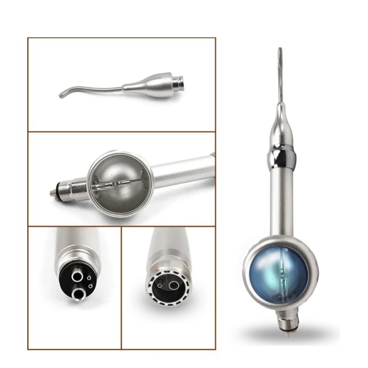 Dental Air Prophy Unit Teeth whitening Spray Air Water Polisher Jet Air Flow oral hygiene polishing teeth cleaning