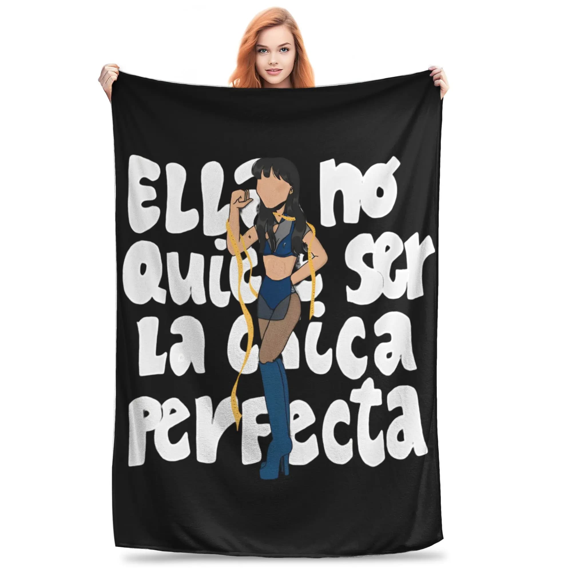 Aitanaed fleece blanket Cover for sofa Light bed,
