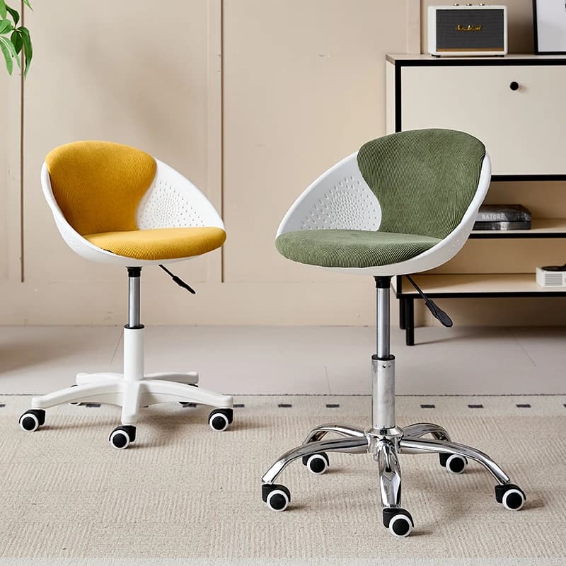 ‌ Sedia da computer in rete virale con 360 ° Ruote girevoli, sedia da ufficio ergonomica regolabile in altezza per scrivania di casa/giochi/sala studio