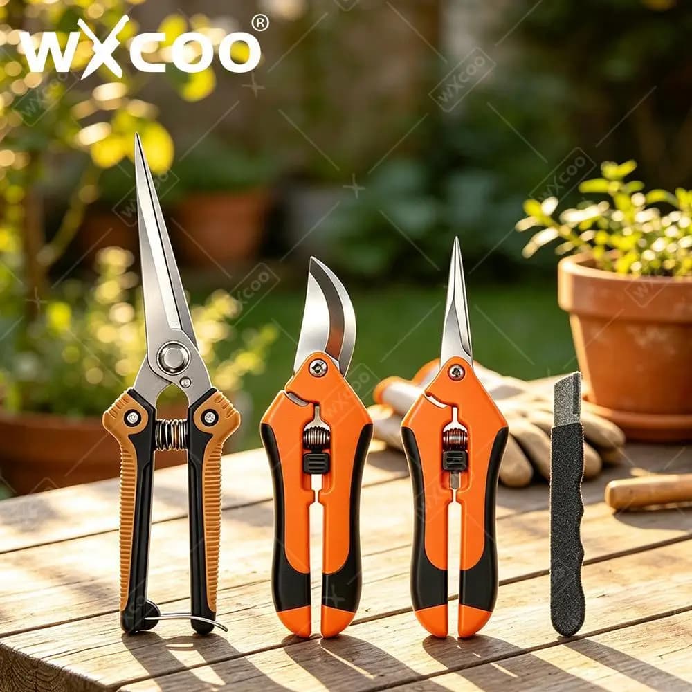 Professional StainlessSteel Gardening Shears Pruning Branches FruitTree Flowers NonSlip Handle Household PruningTools Shears