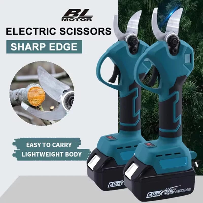 ForMakita Electric Shelving Shelves Without Brushes Garden Tools Wireless Garden Electric Garden Scissors Fruit Tree 18 V battery Shelf for branches