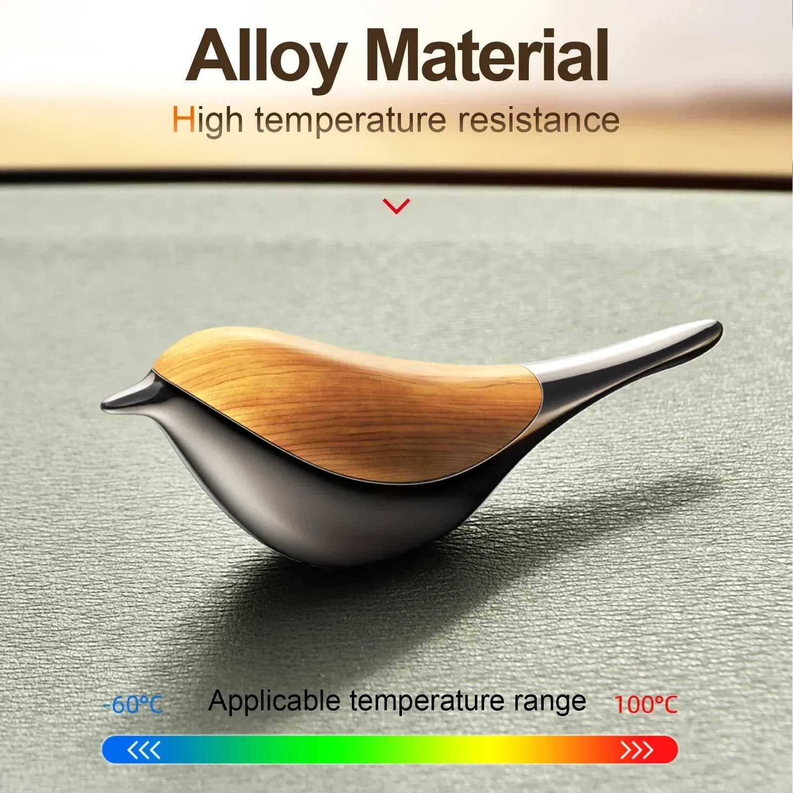1 pc. Deodorant Car Diffuser Aromatherapy Uccellino Good luck charm with Magnetic Car, Accessories New for Purification Air and Fragrance Interior Cars
