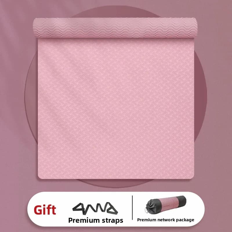 Extra Large Double Yoga Mat Thick Wide Long Non Slip Family Home Fitness Gymnastics Mat Gym Mat Exercise Mat Workout Mat