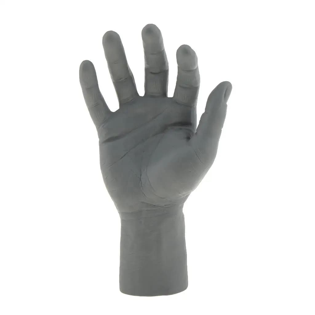 Mano di Manichino Maschile a Grandezza Naturale Realistica per Esposizione di Bracciali, Orologi e Anelli in Vetrina