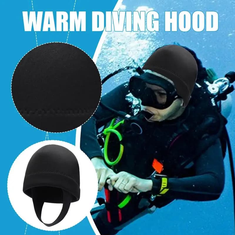 Diving hood Elastic thermal surfing hats Sun-proof surf hats with subgola Multipurpose water sports equipment for cold water