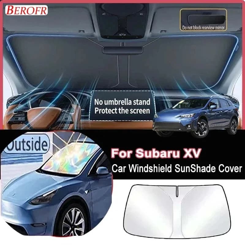 For Subaru XV 2021-2026 Car Windshield Sunshade Cover Front Window Sun Shade Heat Insulation Summer Auto Accessories
