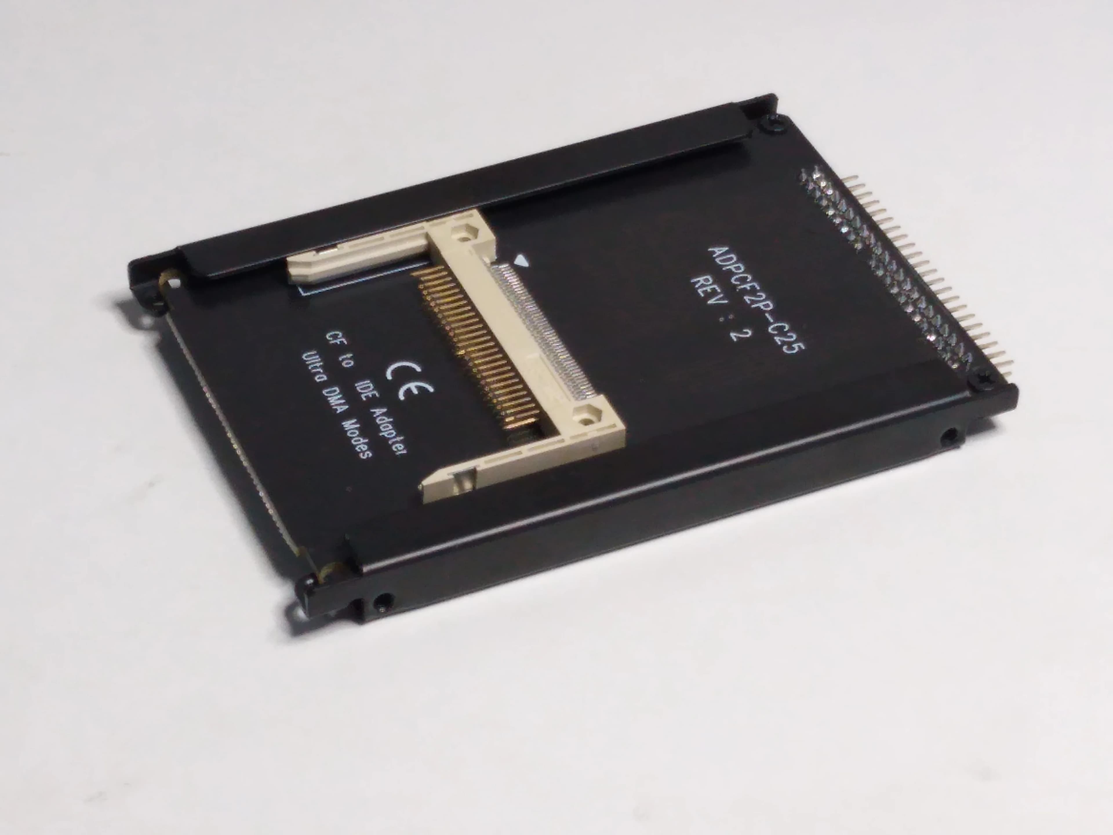 Connettore scheda CF CF Compact Flash Card tipo I/II a IDE SSD HDD Converter Card 2.5 "IDE 44 Pin maschio a adattatore CF con custodia