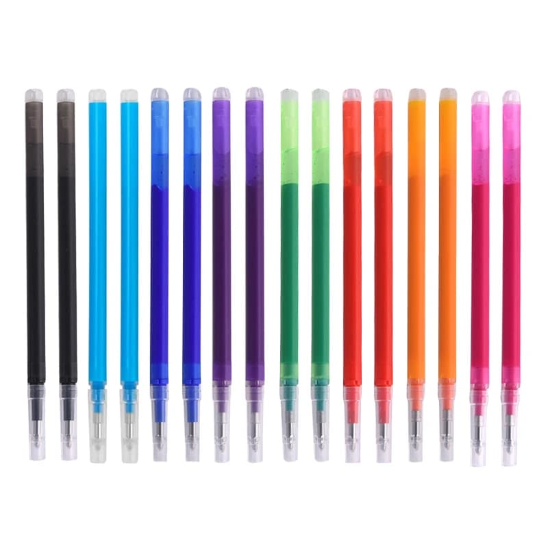 20 Pz/set Magia Cancellabile Penna Gel Ricariche Colorate 8 Colori Cancellabile Penna Gel Ricariche Scuola Ufficio Scrittura Forniture di Cancelleria