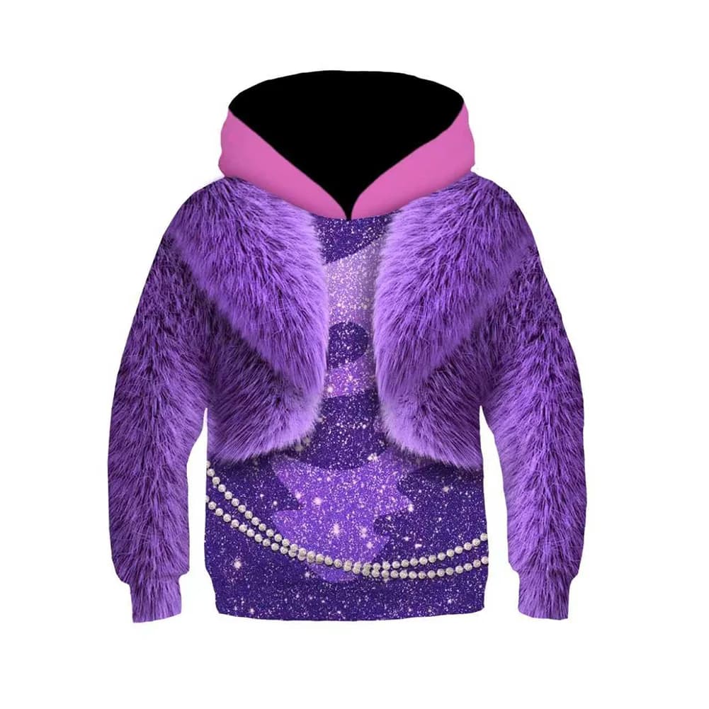 Felpa con Cappuccio a Tema Gazelle Cartoon, Giacca Costume Cosplay con Cerniera, Abbigliamento Streetwear per Donne Adulte, Costumi di Halloween