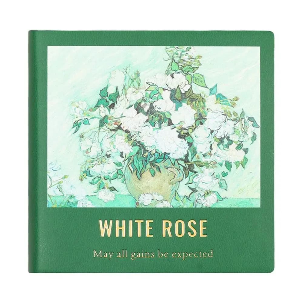 96 Sheets Square Blank Notebook 192 Pages Thickened Inner Page Portable Sketchbook Watercolor Book Not Easy To Seep Color