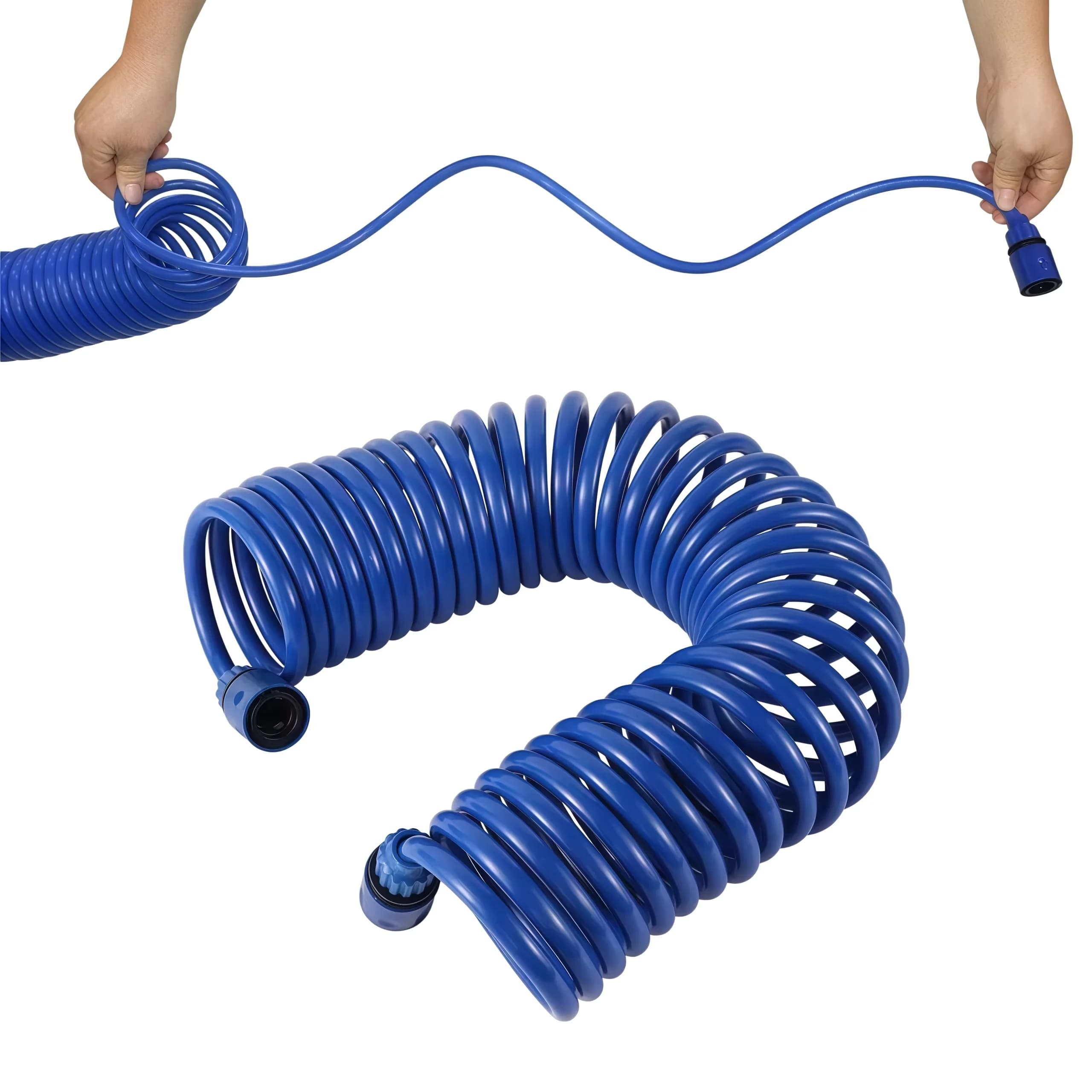 Expandable Retractable EVA Garden Hose 10/15m Portable Water Pipe for Car Wash And Flower Lawn Watering Curly Magic Pipe