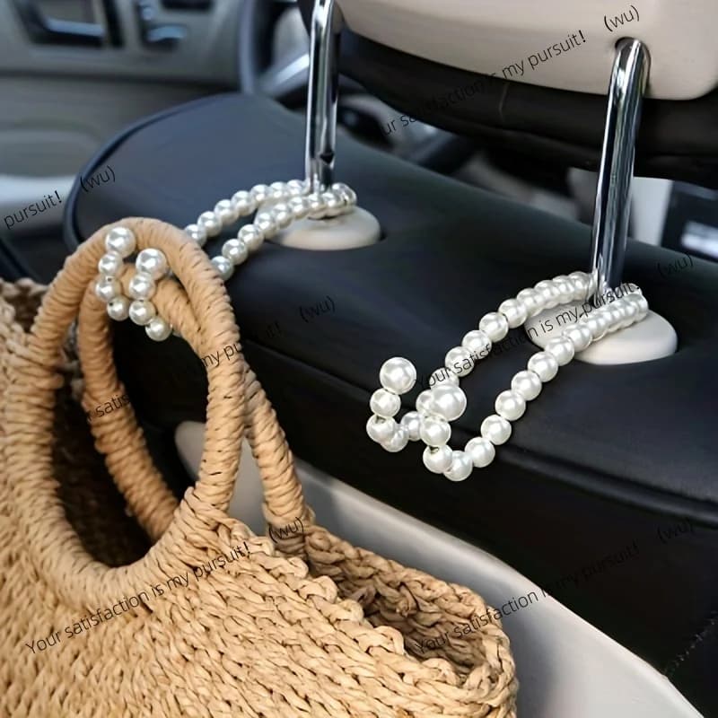 Car Hooks Multifunctional Rear Seat Hook for Car Organizer Hook for Rear Auto Bags, Bags, Clothes
