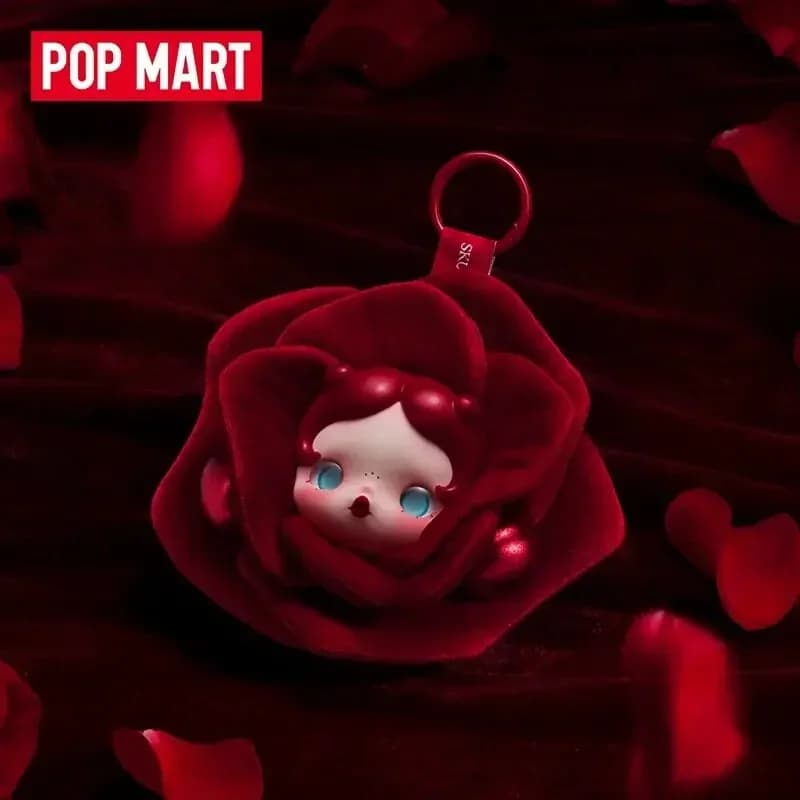POP MART SKULLPANDA Petals In Four Acts Series Custodia per Auricolari Trendy Blind Box Giocattoli Mystery Box Action Figure