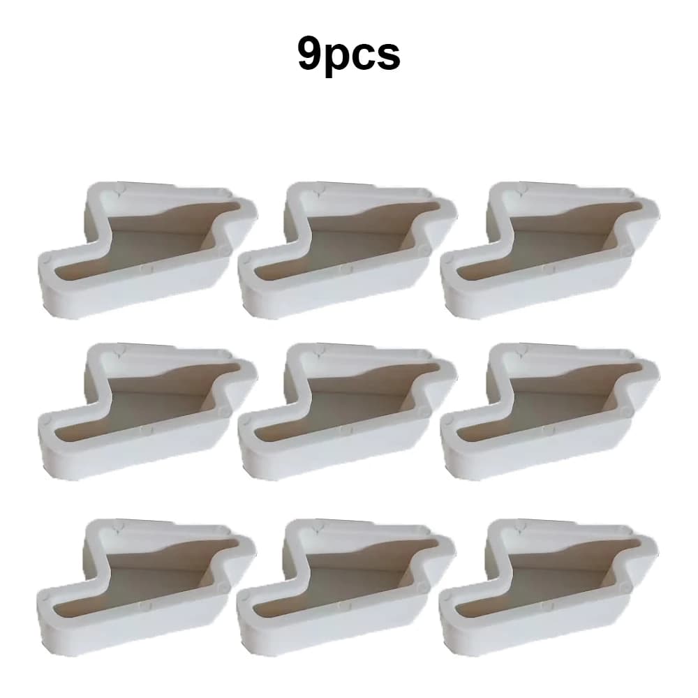 Fermaporta e finestra Robusto kit di bloccaggio per paraurti anticollisione in plastica per porte del patio del balcone Ventilazione dell'isolamento delle finestre