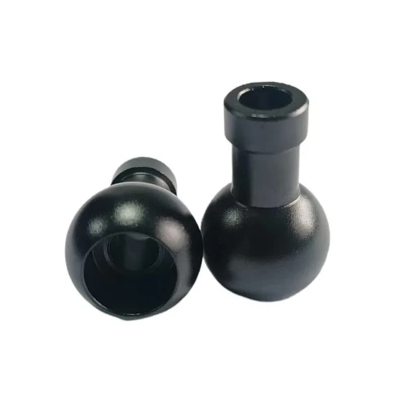 Adattatore a Testa Sferica in Alluminio 17mm/25mm per Bulloni M6 M8 M10 per Supporto Telefono Moto, Staffa Auto, Supporto Fotocamera