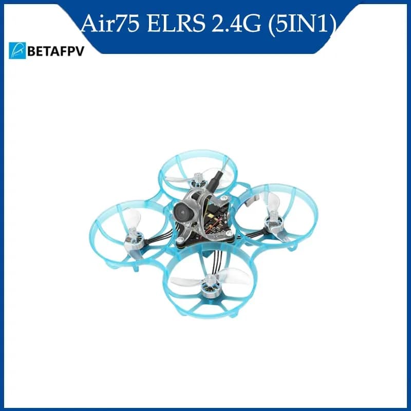 BETAFPV Air75 ELRS 2.4G (5IN1) FPV Drone Interno Brushless Leggero 1S Completo 75mm Bobina Drone RC Parti