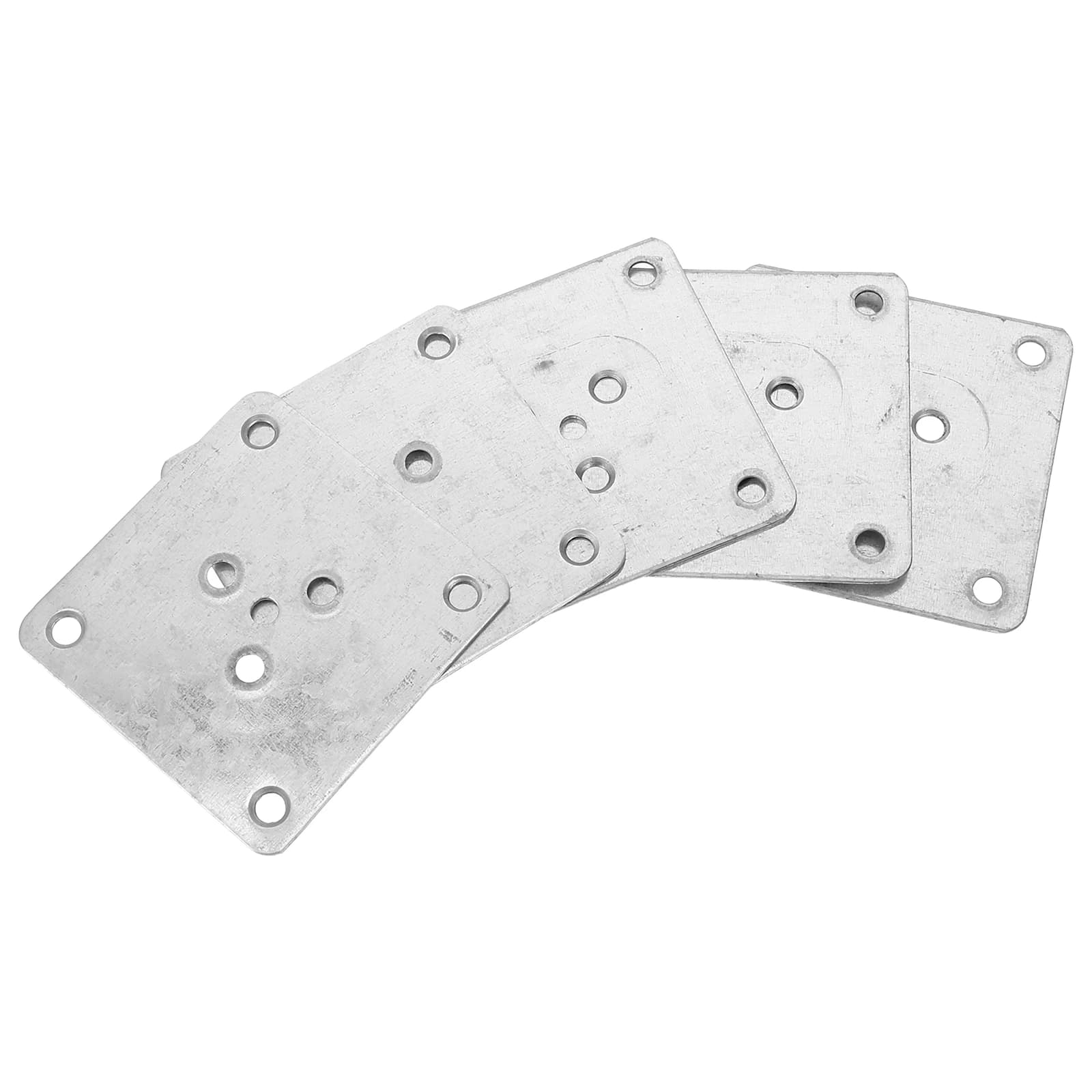 5 pezzi connettori per gambe da tavolo piastre di montaggio per mobili piatti staffe di fissaggio kit di riparazione per sedie divano tavolo mobili