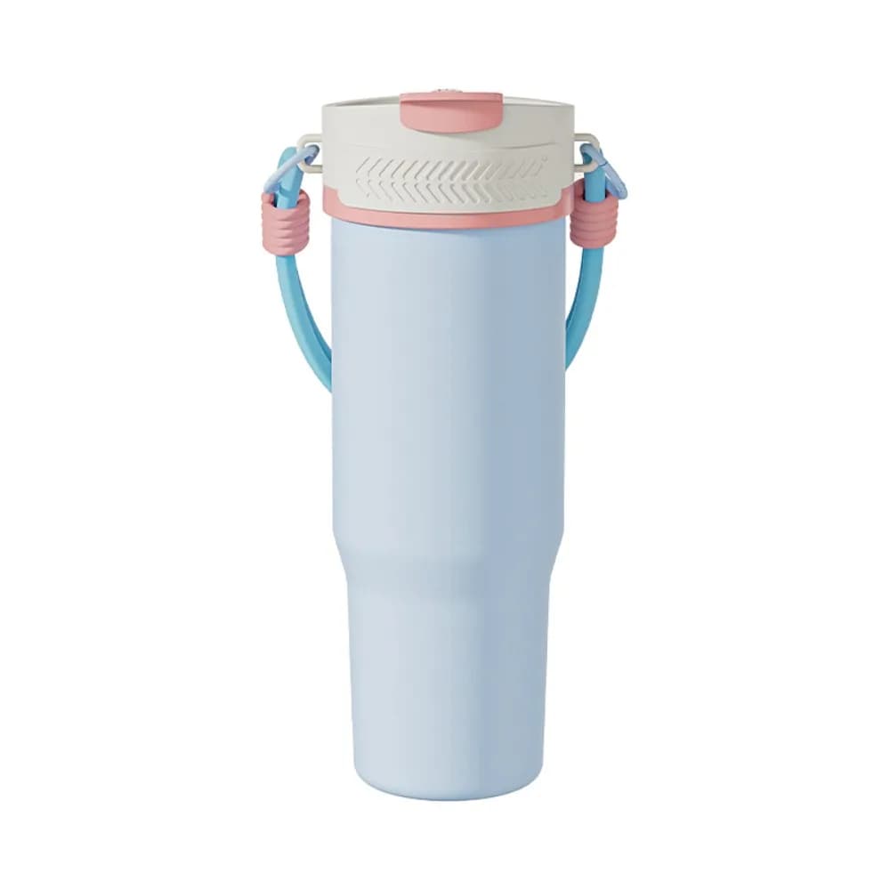 USB Charging Electric Juicer Cup Large-Capacity Stainless Steel Portable Blender Dual-Drink High-Speed Ice Cup Car Bottle