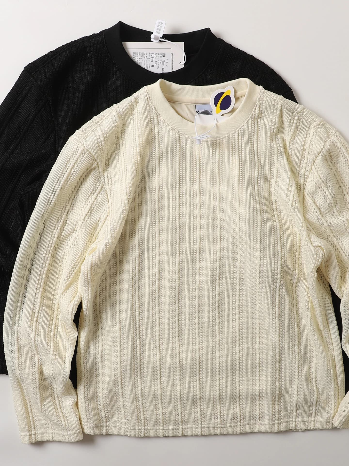 Felpa con Cappuccio Lavorata a Maglia con Collo Rotondo, Casual da Uomo, Comoda, Traspirante, Antipiega, in Tessuto di Poliestere, Maniche Regolari