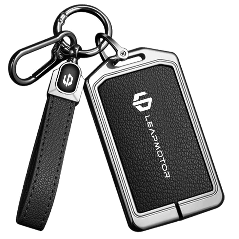 Zinc alloy car NFC card remote key protective cover, suitable for Leap C10, C11, C16, car keychain, keychain interior accessorie