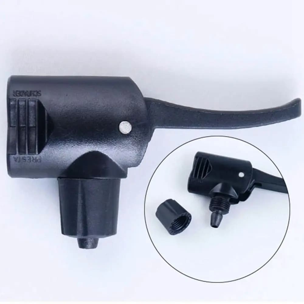 2019 Bicycle Tire MTB Bike Accessories FV AV Valves Multi-use Connector Head Inflator Pump Nozzle/Clips Tyre Air Pumps