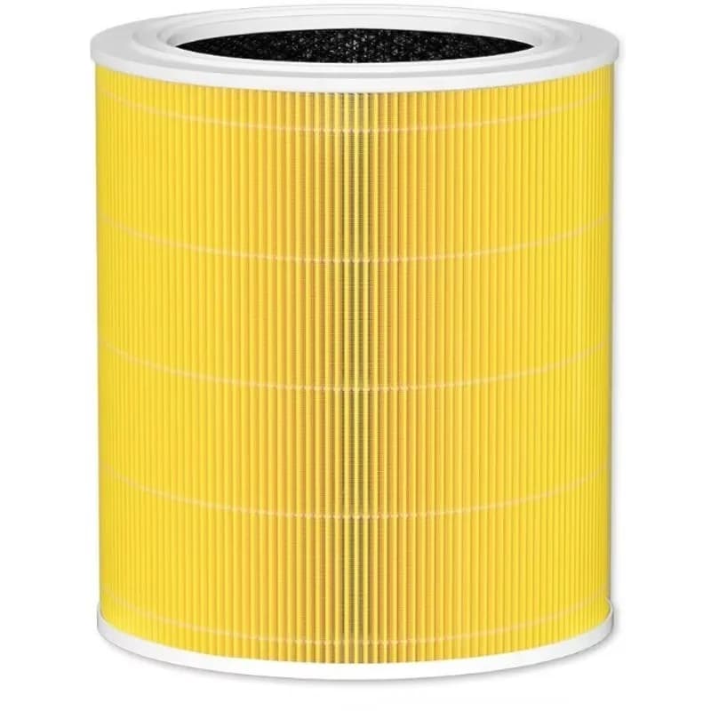 Filtro di Ricambio per Purificatore d'Aria LEVOIT Core 600S & Core 600S-P, Cartuccia Rotonda H12 H13 HEPA al Carbone