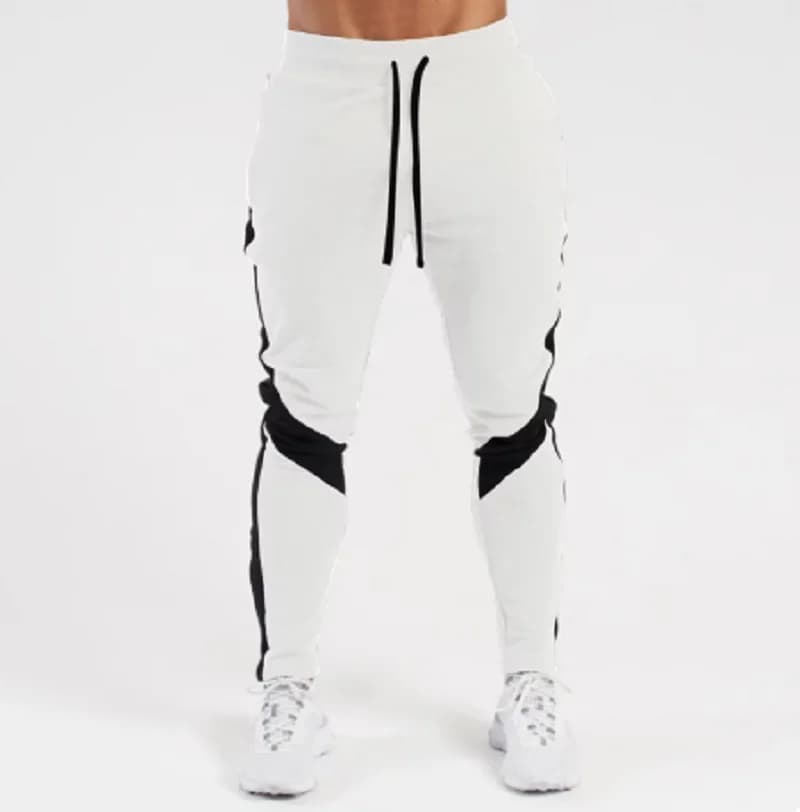 Pantaloni da Jogging Casual da Uomo, Abbigliamento Sportivo, Pantaloni Aderenti da Palestra, Pantaloni Neri da Allenamento