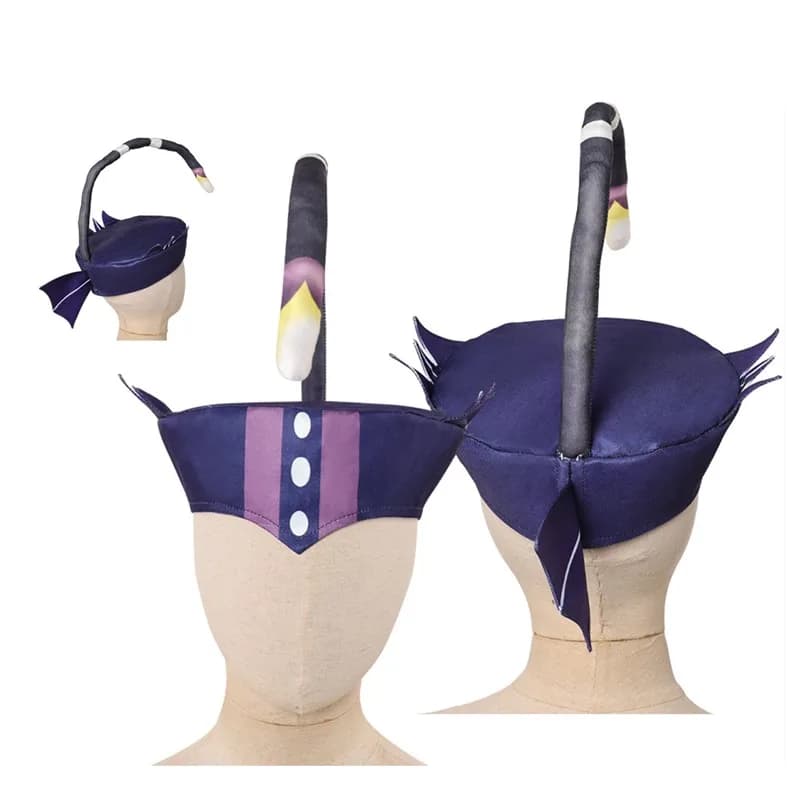 Kids Cosplay Hat Baxter Cartoon Hotel Dressing Fantasia Boys Girls Berretto Accessories for Halloween Carnival costumes Gifts for headdresses