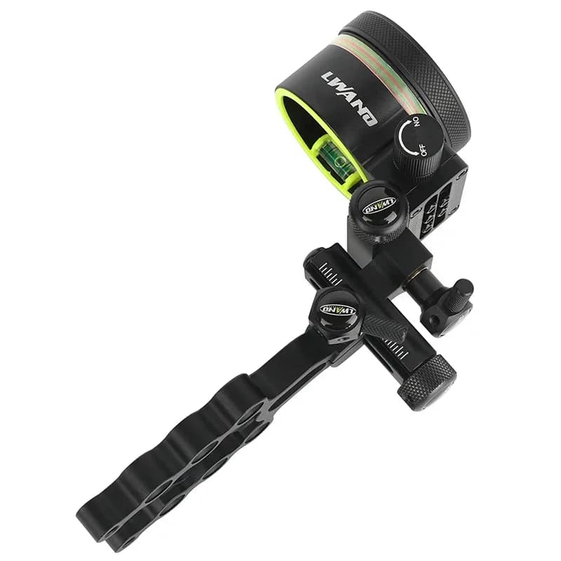 Tiro con l'arco M2 Short Fine Tune 5 Pin Ottica Sight Reversibile Mount Regolabile mano destra Arco composto Accessori per tiro