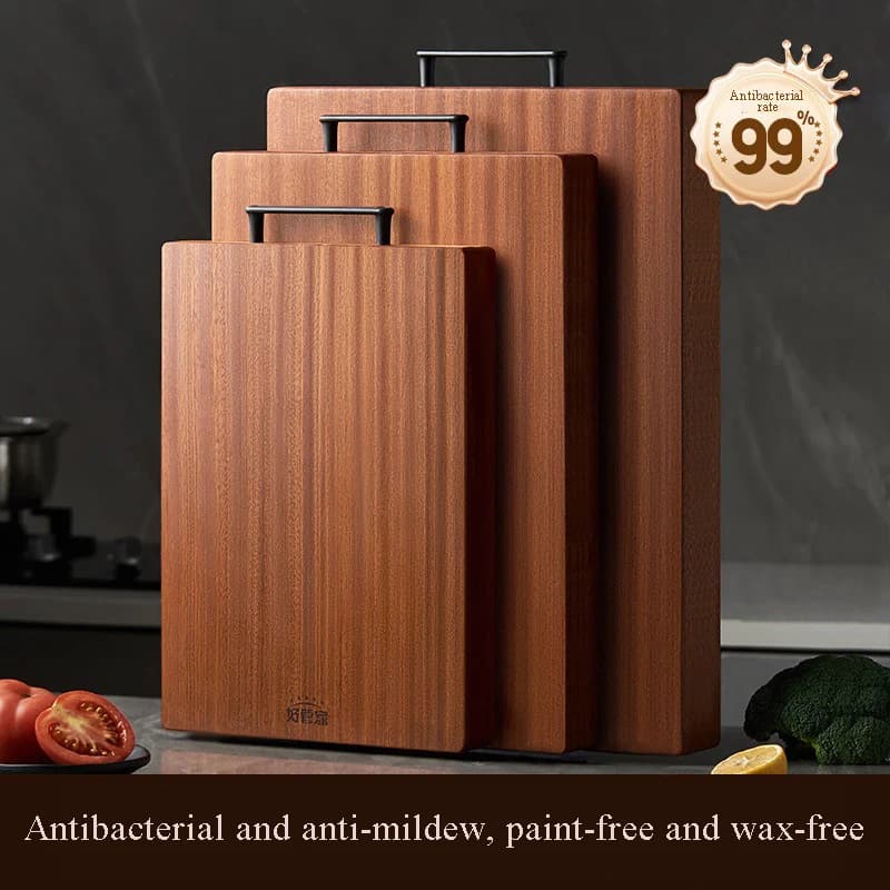 Sandalwood, antibacterial and mould-resistant, home cutter, fruit cutter, knife cutter, wood
