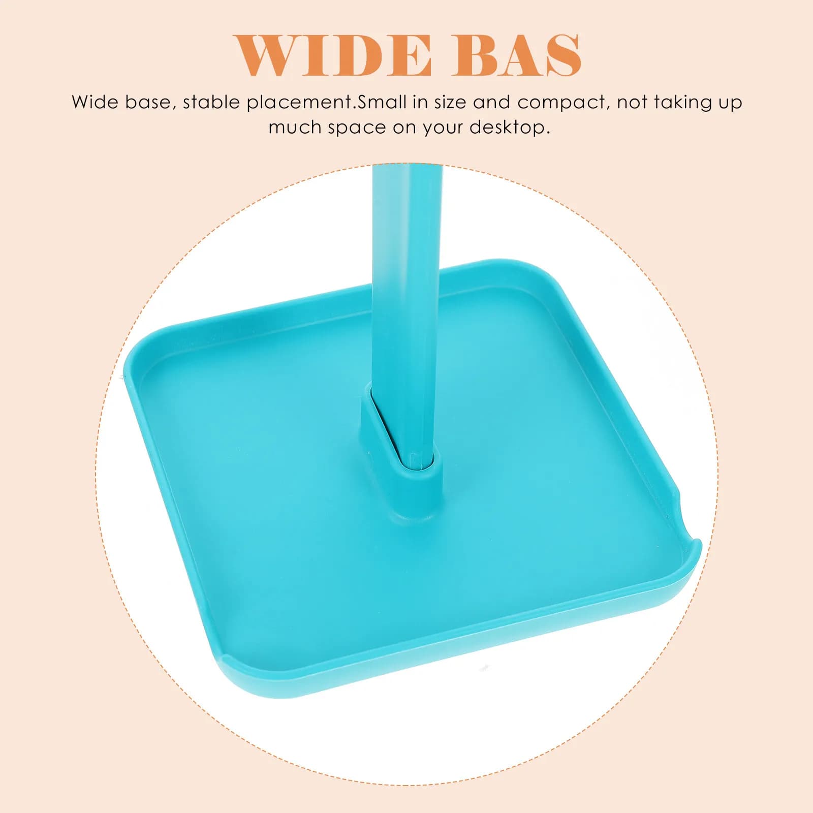 Headphone Stand ABS Desktop Organizer Compact Headset Holder Detachable Stable Headphone Rack Phone Tablet Holder