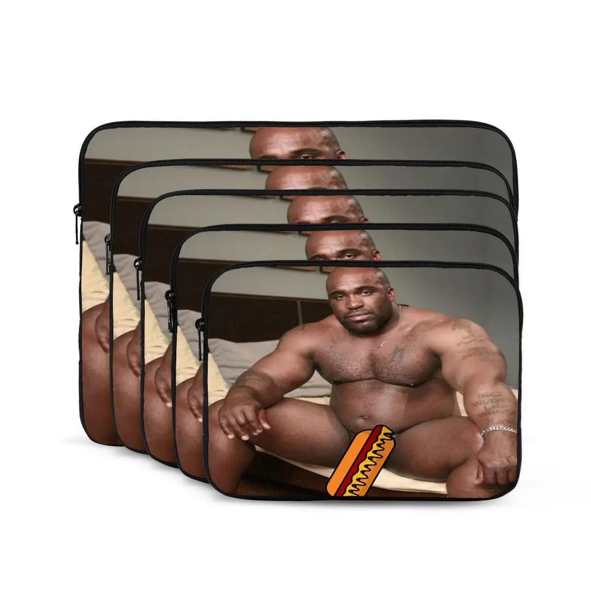 Big Dick Black Guy Meme Barry Wood Borsa per laptop per notebook 10 12 13 15 17 pollici Custodia per notebook Custodia antiurto per tablet