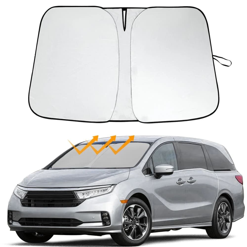 Auto Parabrezza Parasole Blocco UV Scudo Della Copertura Proteggere per Honda Odyssey 2018 2019 2020 2021 2022 2023 2024 2025 Accessori Auto