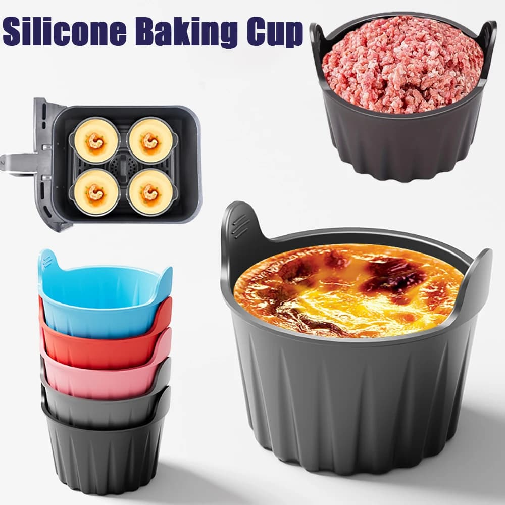 Silicone cake mold, pastry, pudding, air fryer, silicone baker, cake mold