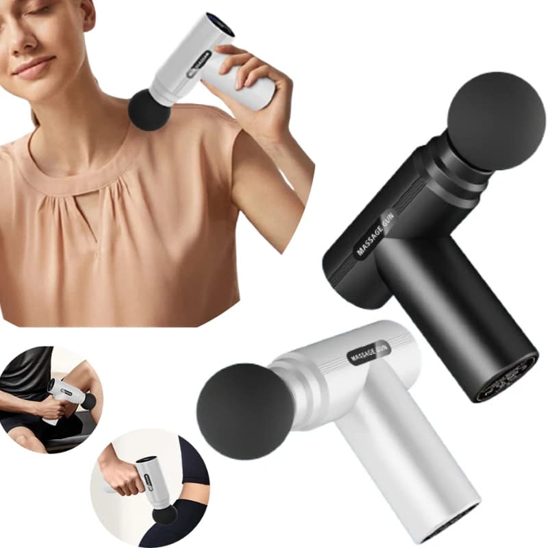 Massage Stripe Electric Percussion Gun Body Massage Backbone Muscle Relaxation of Deep Fabrics Fitness instrument for shoulder