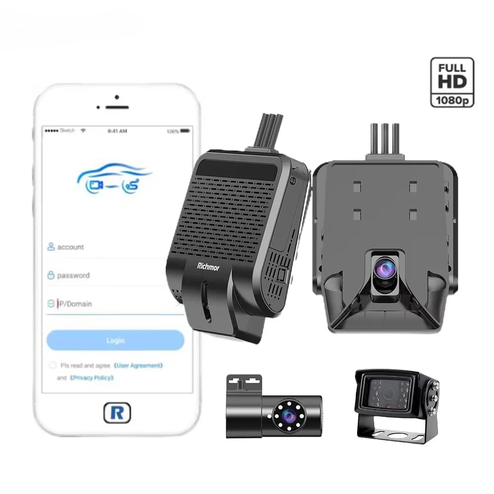 Transformers HD Dashcam Wifi GPS Vehicle CCTV System Remote Support