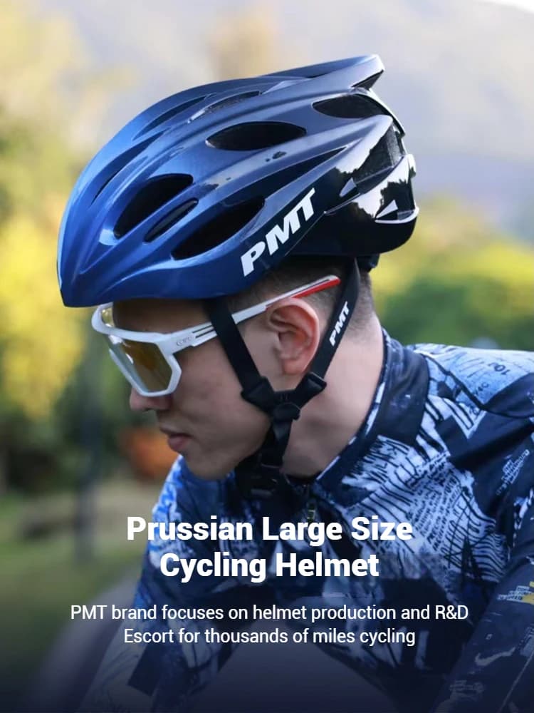 Men's PMT Prussia XL bicycle helmet - Large aerodynamic road cycling helmet, mountain bike helmet MTB breathable
