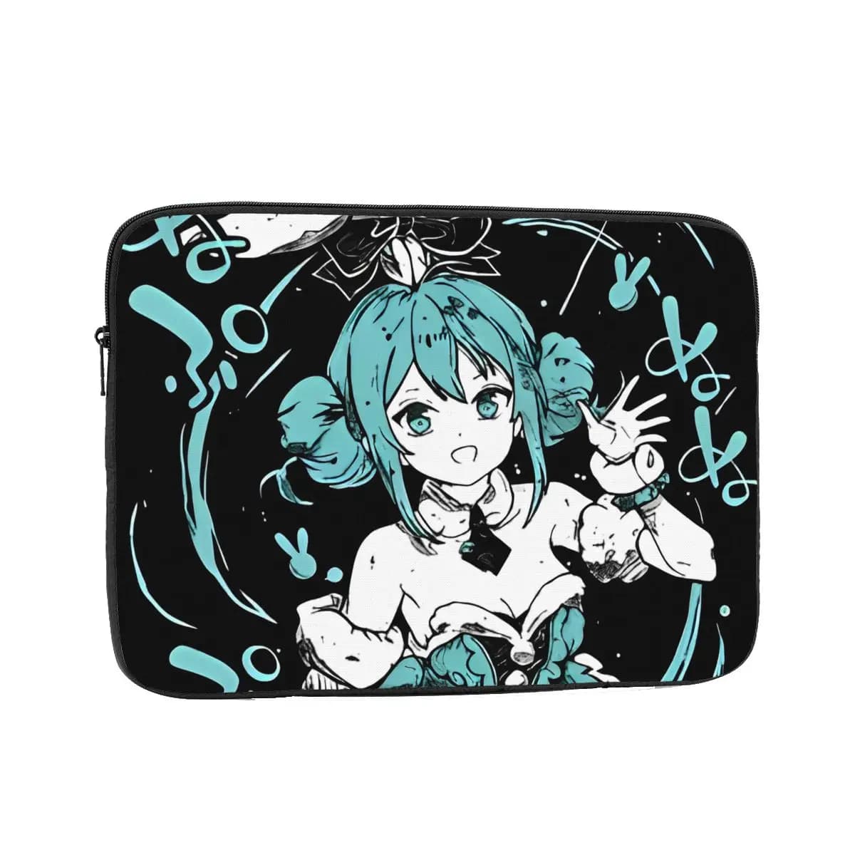 Custodia Protettiva Antiurto per Laptop Kawaii Hatsune Miku 12" 13" 15" 17"